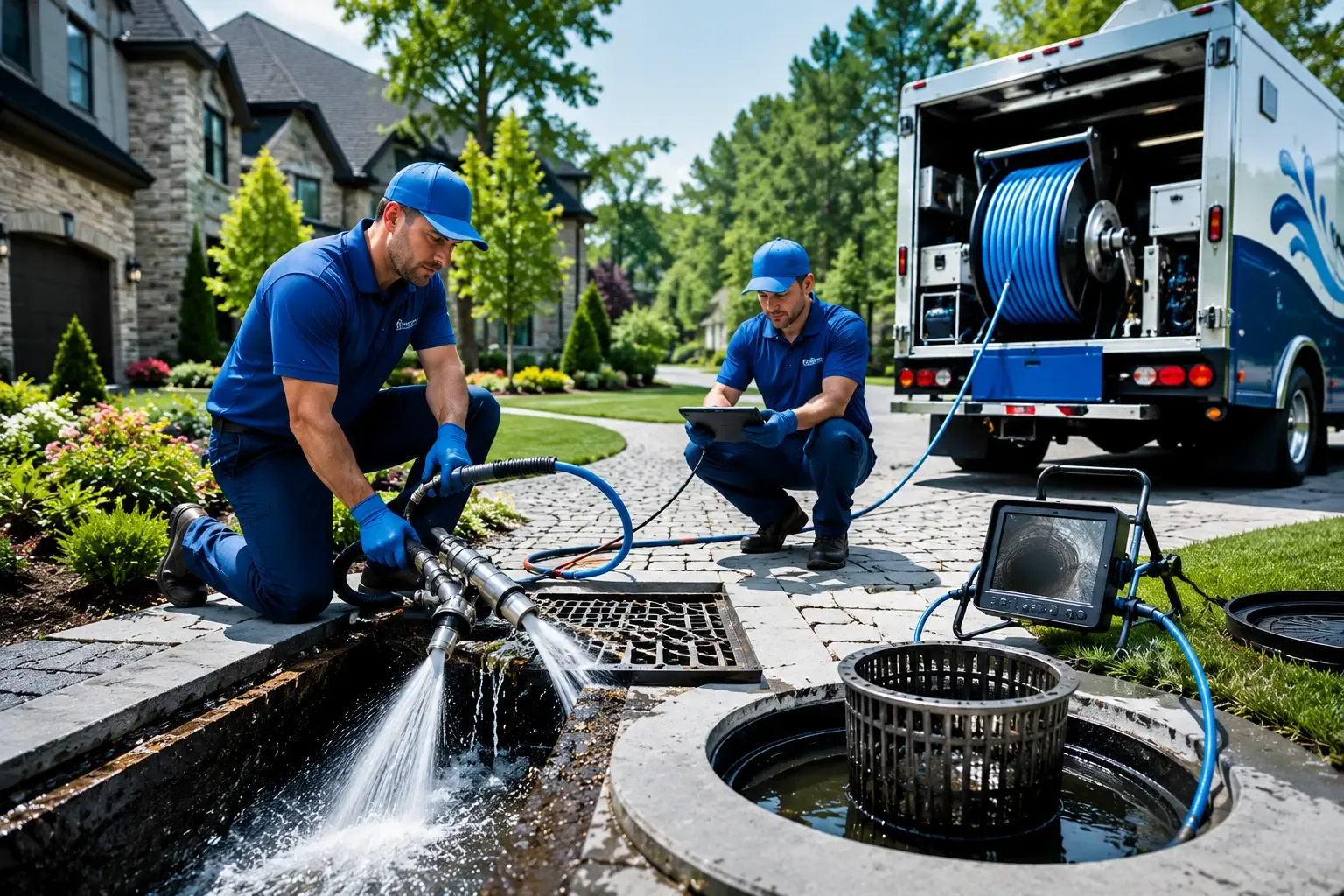 Local outdoor drain cleaning professionals in Zionsville, PA