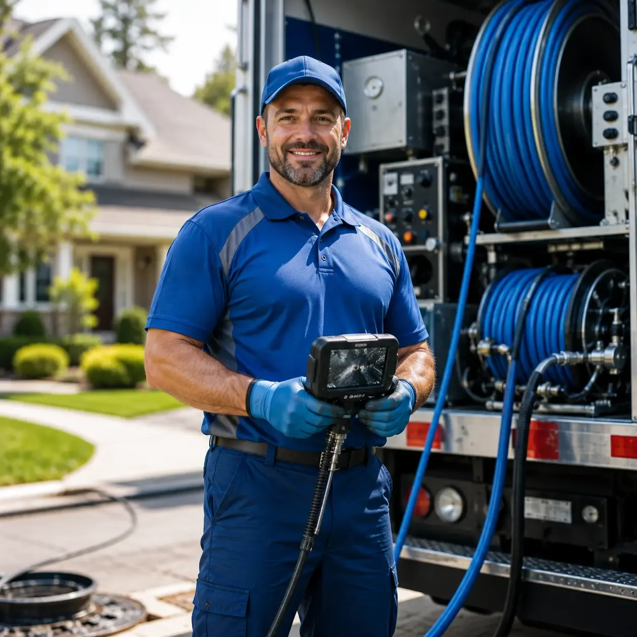 Local outdoor drain cleaning specialists in Zionsville, PA
